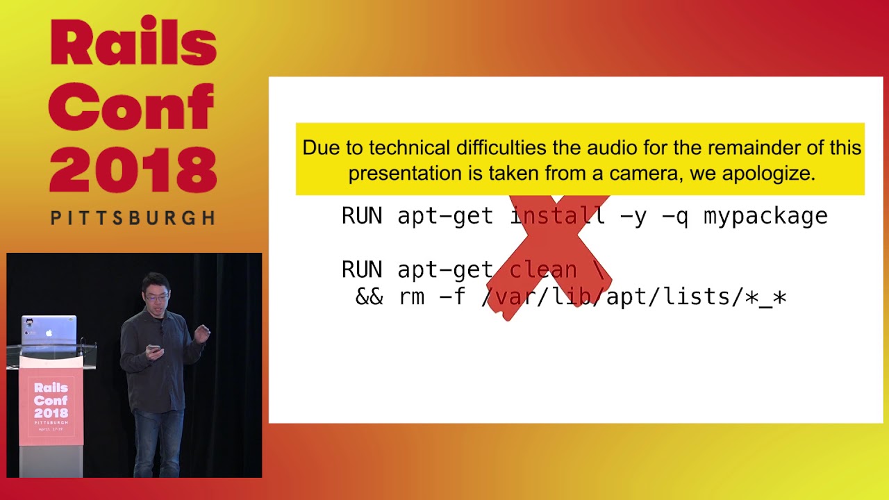 RailsConf 2018: Containerizing Rails: Techniques, Pitfalls, & Best Practices by Daniel Azuma