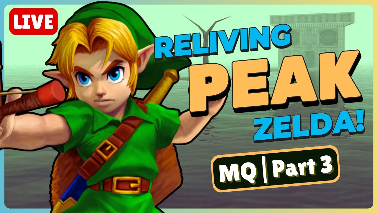 🌀 Beating Water Temple TODAY! 🧝 | OoT Master Quest (Part 3)
