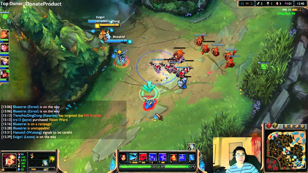 Kat vs Zed Preseason 5 Patch 4.20