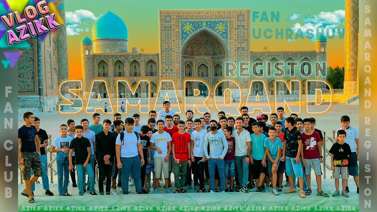 SAMARQAND REGISTONDA FAN UCHRASHUV | HAZRATI DOVUDGA BORDIK #VLOG