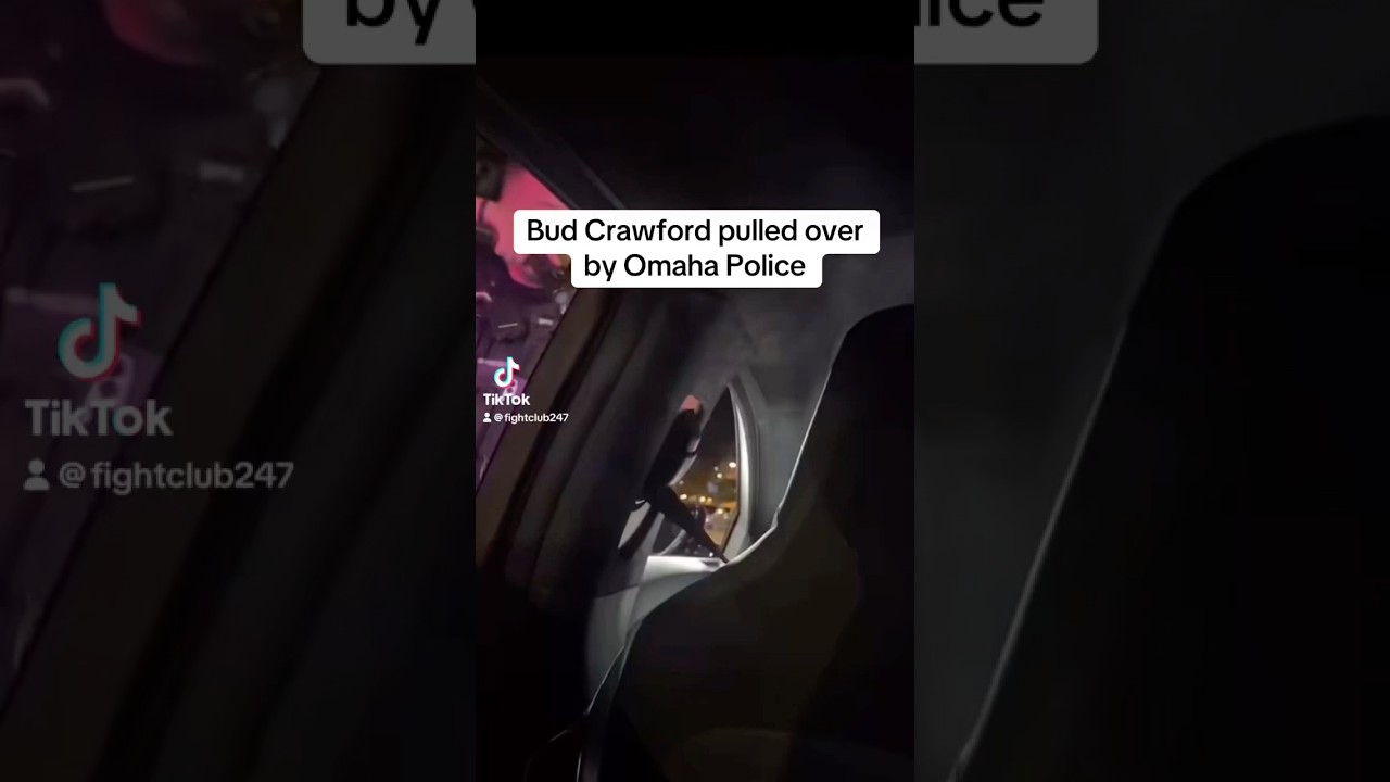 Bud Crawford pulled over by a thick Omaha Police officer #boxing