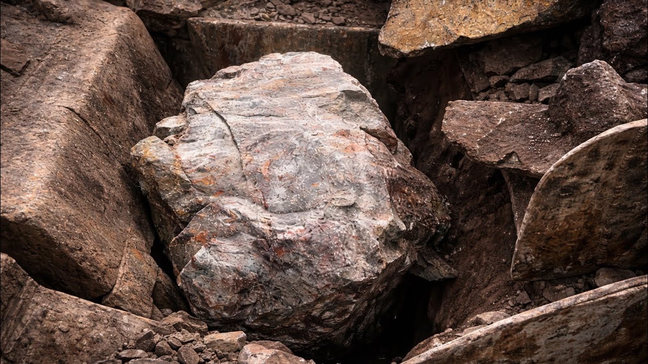 BIG ROCK 🪨 Crusher Machine - FULL Powerfull Process A Giant in Action-Big Rock Crushing#asmrvideo 