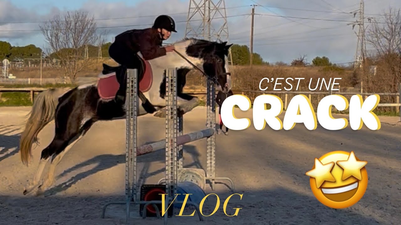 COURS DE SAUT très SPORTIF 😅 - Vlog 