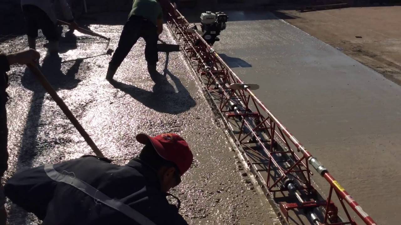 Dallage industriel ext&eacute;rieur Alg&eacute;rie
