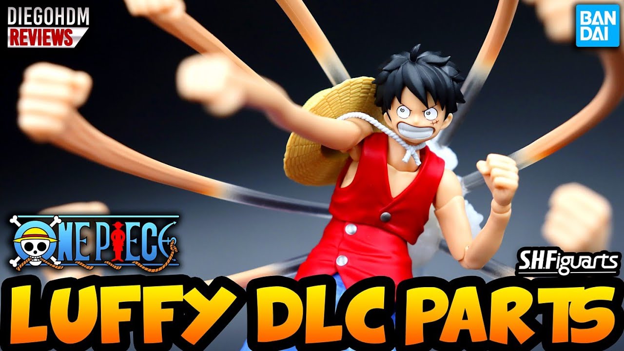 LUFFY DLC PARTS One Piece SH Figuarts Unboxing e Review