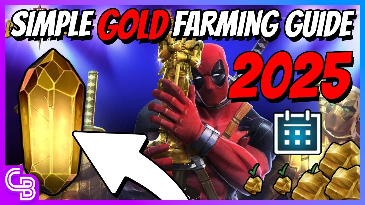 Your SIMPLE Gold Farming Guide for 2025 | Marvel Contest of Champions