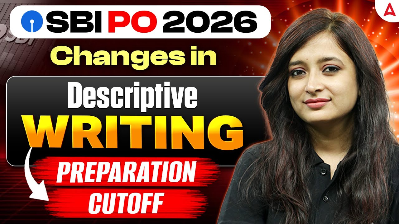 SBI PO 2026: Big Changes in Descriptive Writing! | Preparation Strategy & Cutoff 🚨