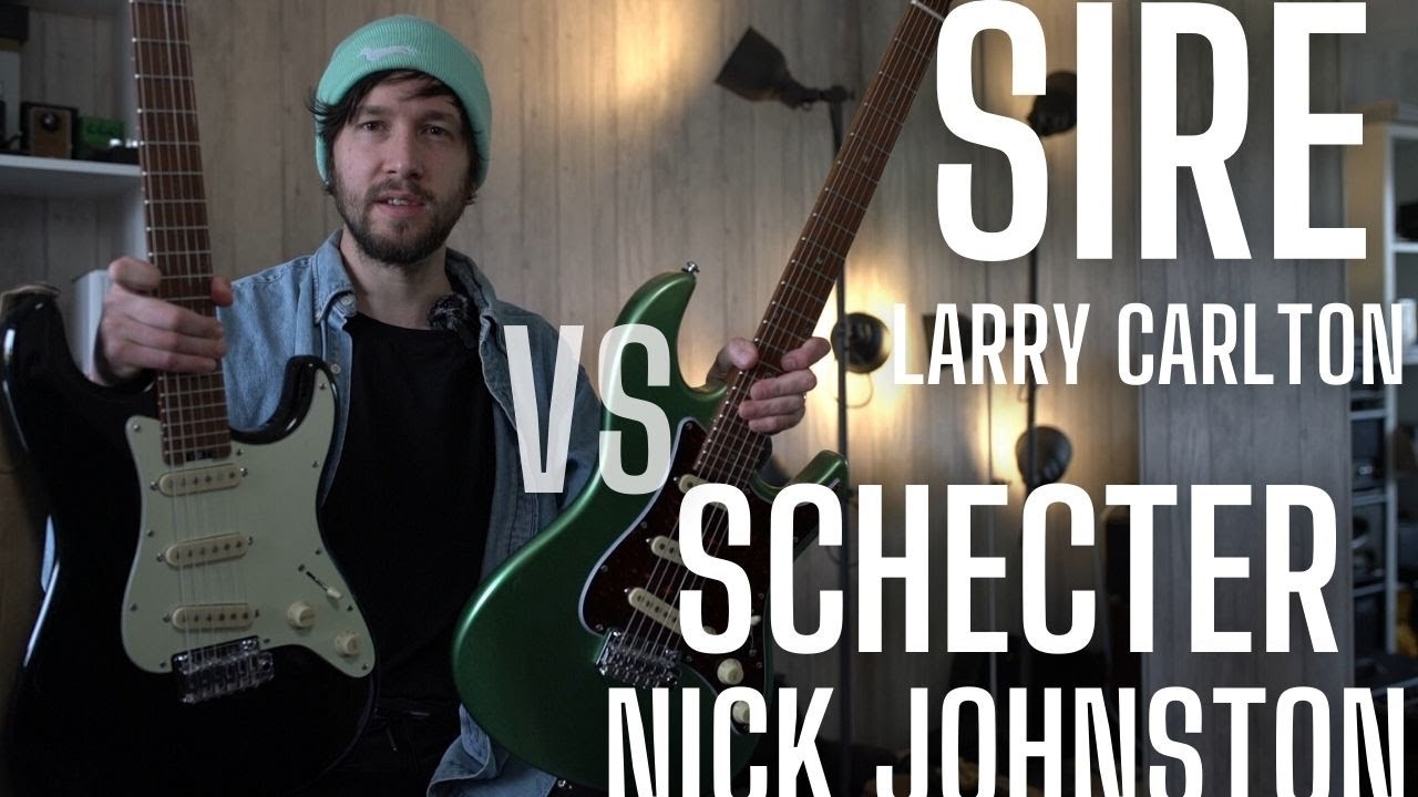 Sire S7 Larry Carlton против Schecter Nick Johnston — 2 лучших стратбаса не от Fender