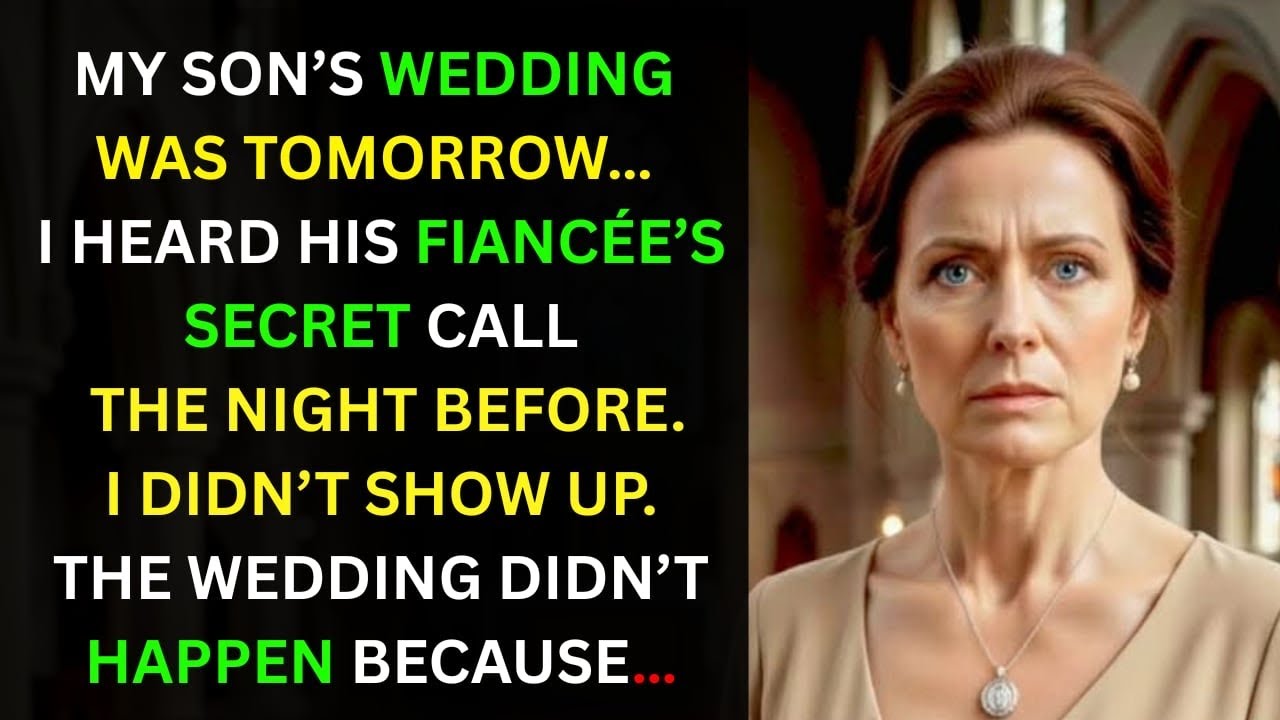 THE NIGHT BEFORE THE WEDDING, I LEARNED WHO SHE REALLY WAS