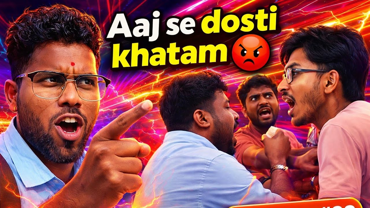 Aaj Se Dosti Khatam 😡 | Sach Me Ladai Ho Gayi