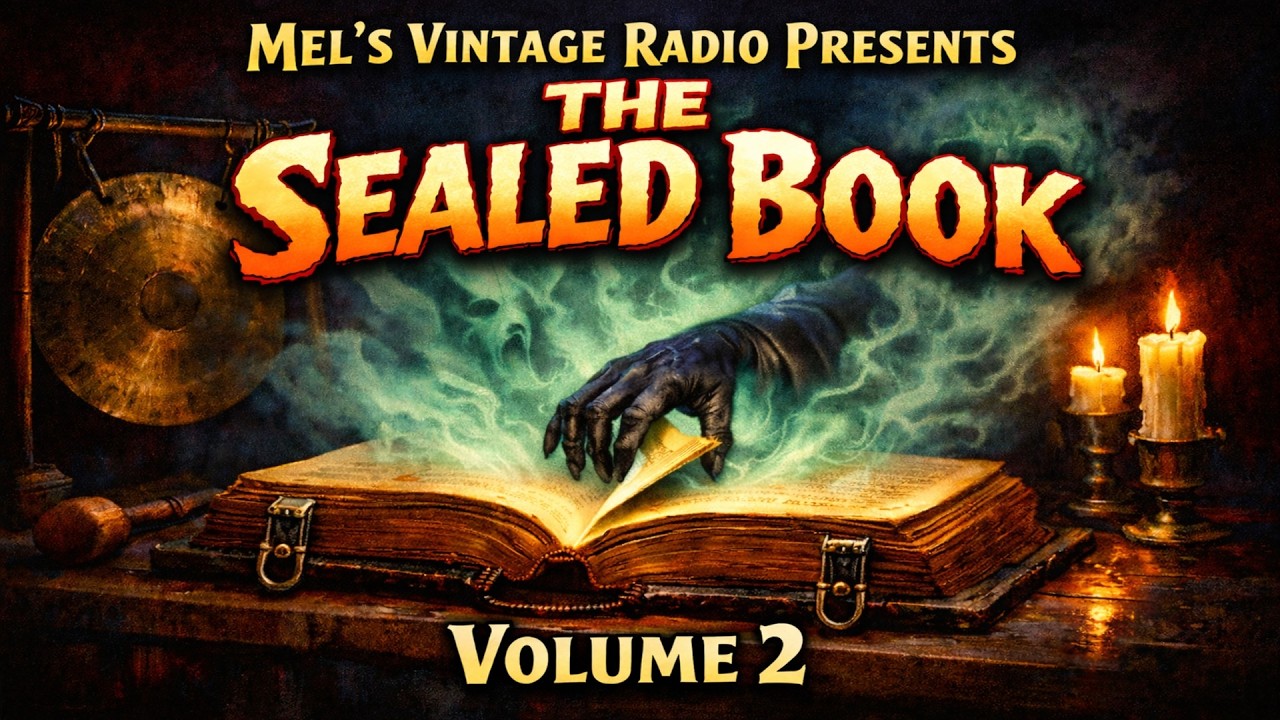 Mel's Vintage Radio Podcast: The Sealed Book  VOLUME 2 | Horror Old Time Radio