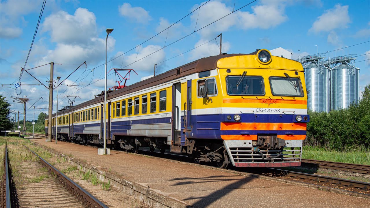 Прощай электропоезда ЭР2 в Латвии! / Farewell EMU ER2 in Latvia!