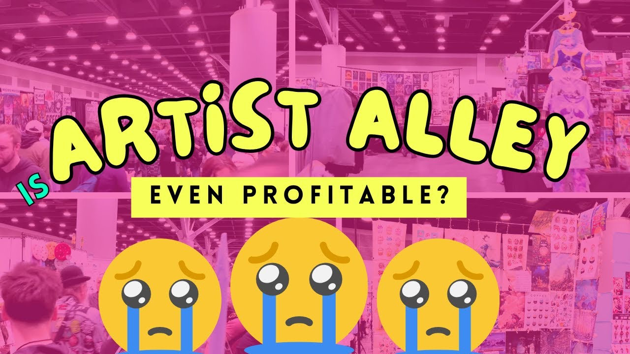 💀 Прибыльна ли Artist Alley? Жестокая правда раскрыта! #ArtistAlley #ArtBusiness #artistlife