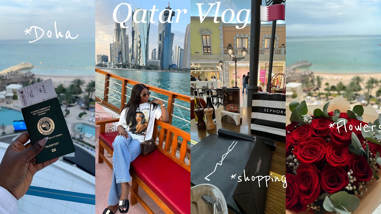I AM IN QATAR !!! | Doha Travel Vlog 🇶🇦