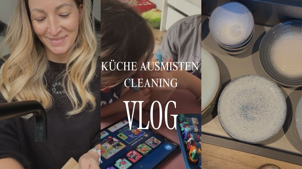 Küche komplett ausgemistet | Clean with me | VLOG 