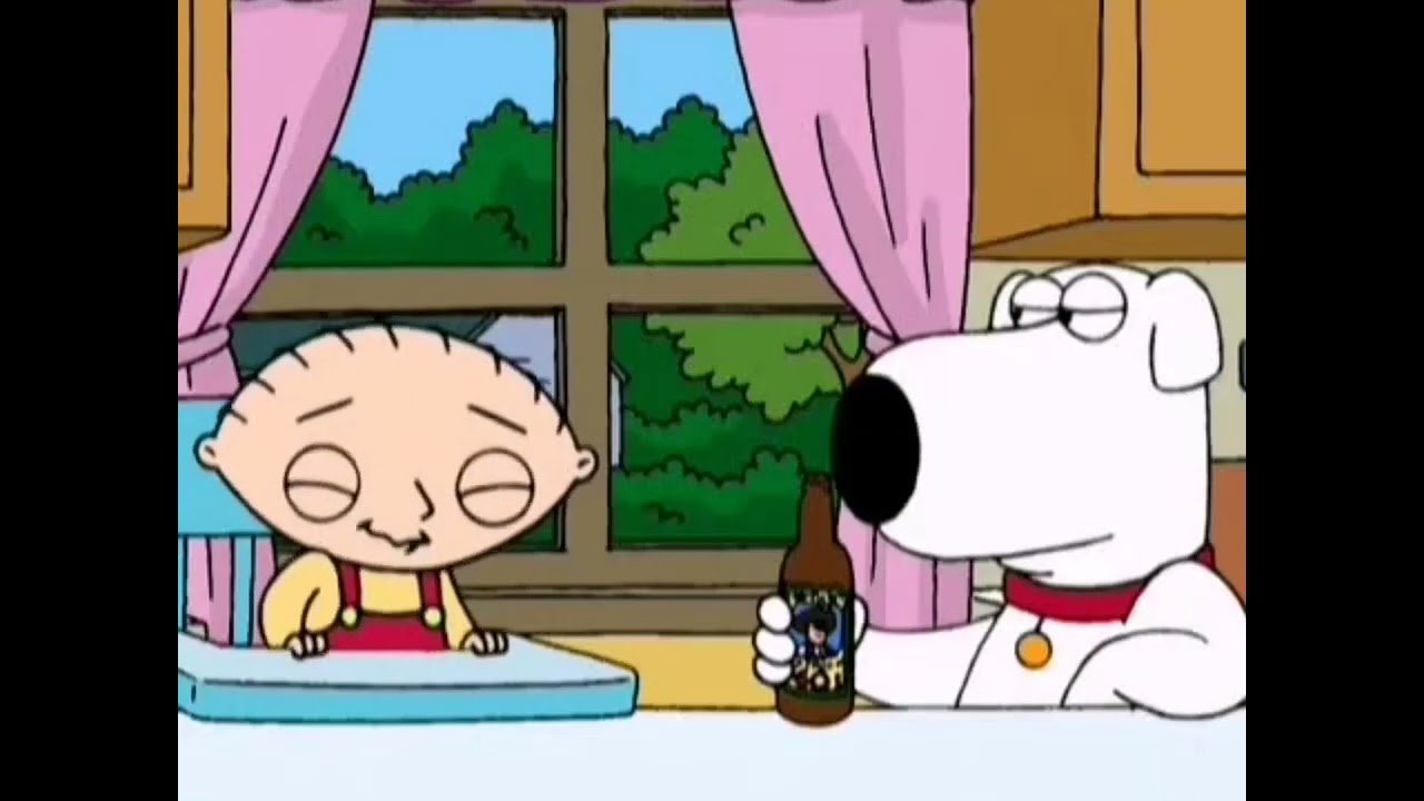 Stewie got drunk [ don't give apple juice to stewie 😂]