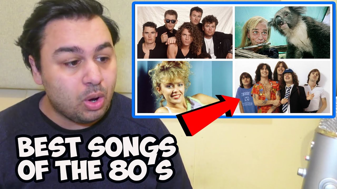 British Reaction To Top 80s Hit Songs from Australia and NZ