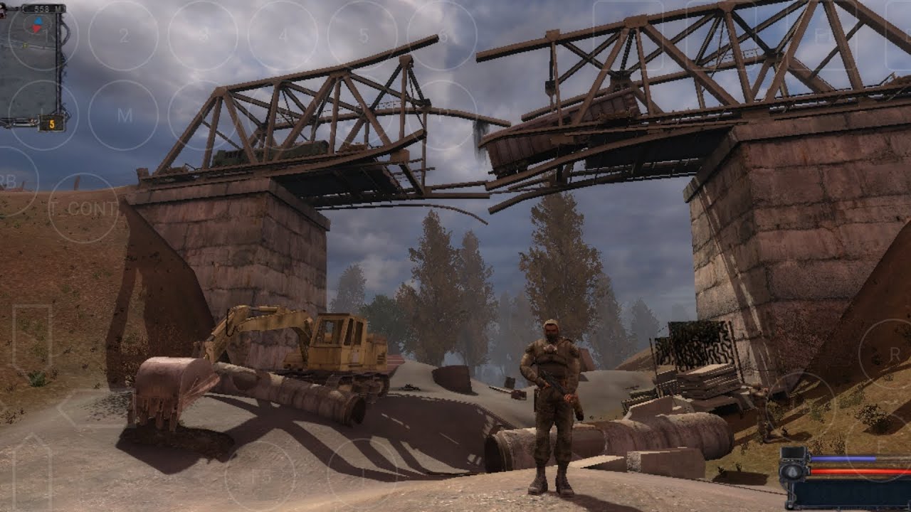 S.T.A.L.K.E.R.: Clear sky (Exagear), Android 13, Snapdragon 865