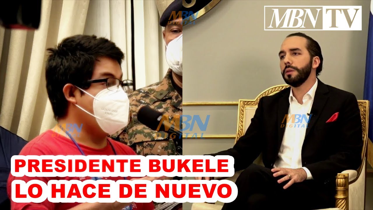 INCREIBLE Periodista de El Faro Tiembla al ver al Presidente Nayib Bukele en Conferencia De Prensa