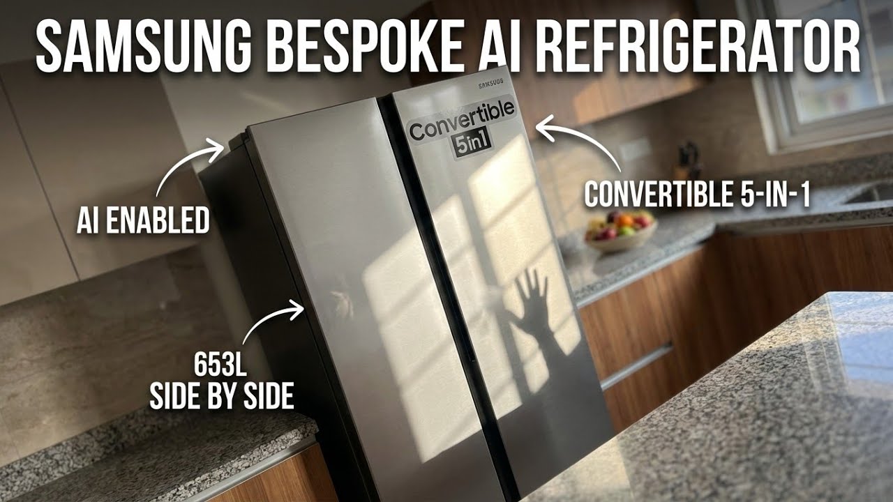 2025⚡Samsung Side by Side Refrigerator Review⚡Convertible Inverter Fridge⚡Big Family & Premium Test