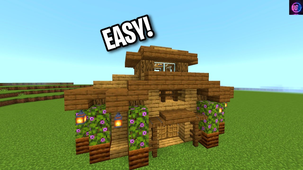 Minecraft BEST Starter House Tutorial!