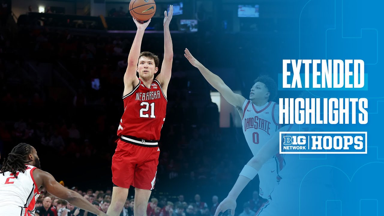 Nebraska at Ohio State | EXTENDED HIGHLIGHTS | Big Ten Basketball | 1/5/2026