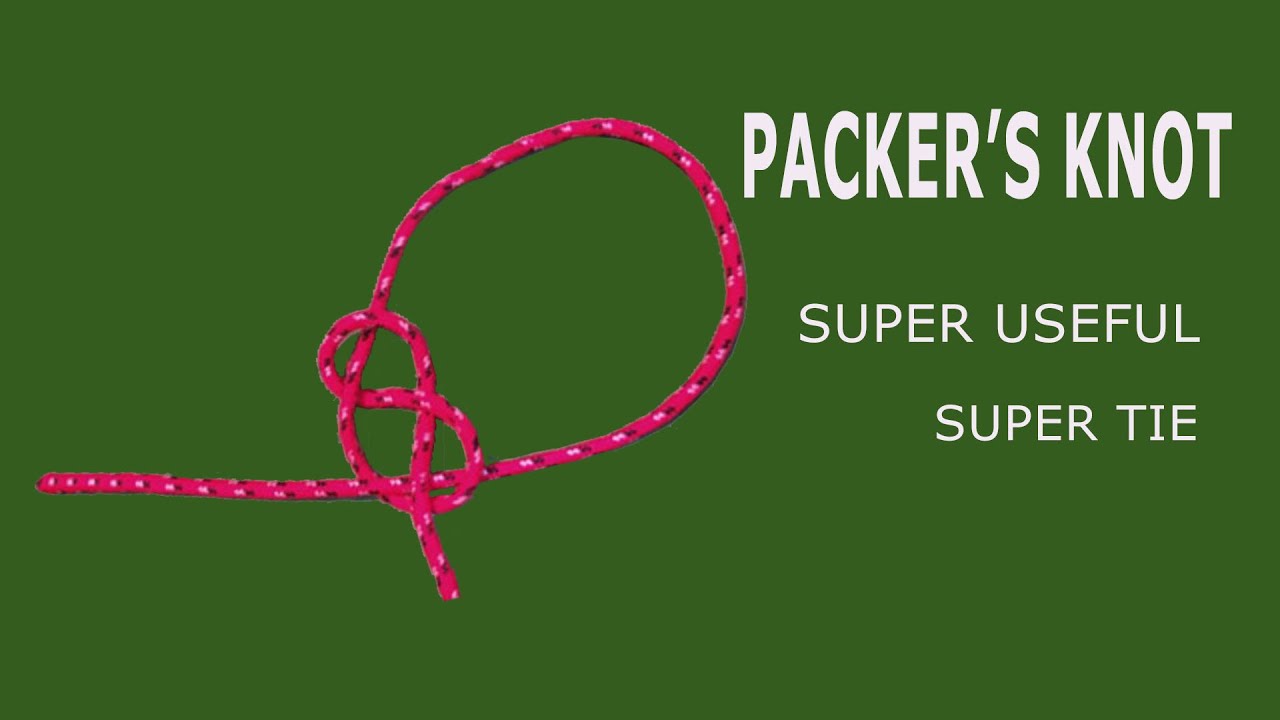 How To Tie A Packer's Knot ( Qhia Khi Hlua Ua Voj Soo ).
