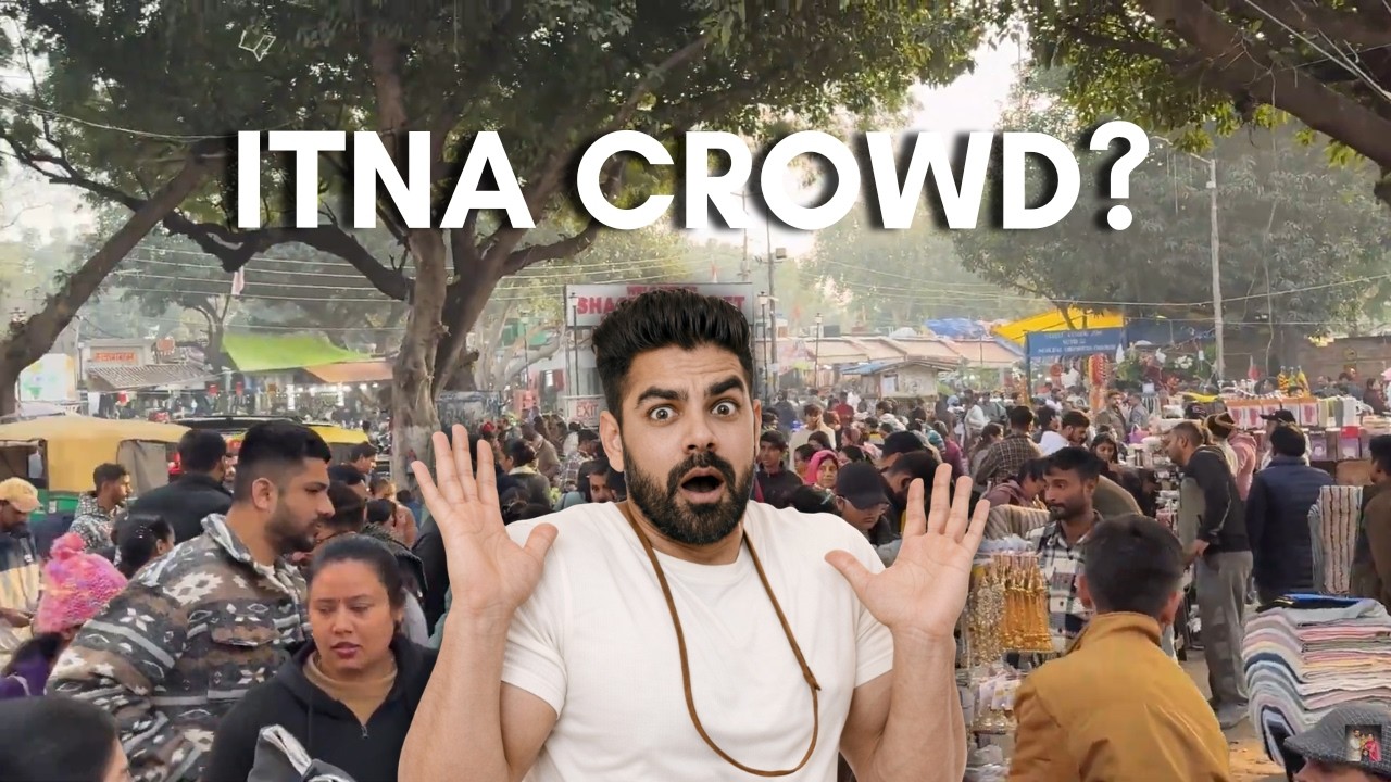 This Market Was TOO Crowded 😵😳 | Our Chandigarh Shopping