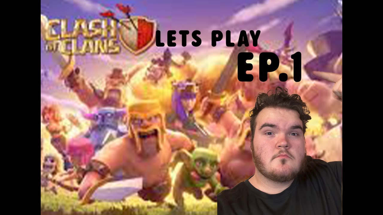 First Time Playing Clash of Clans!!!