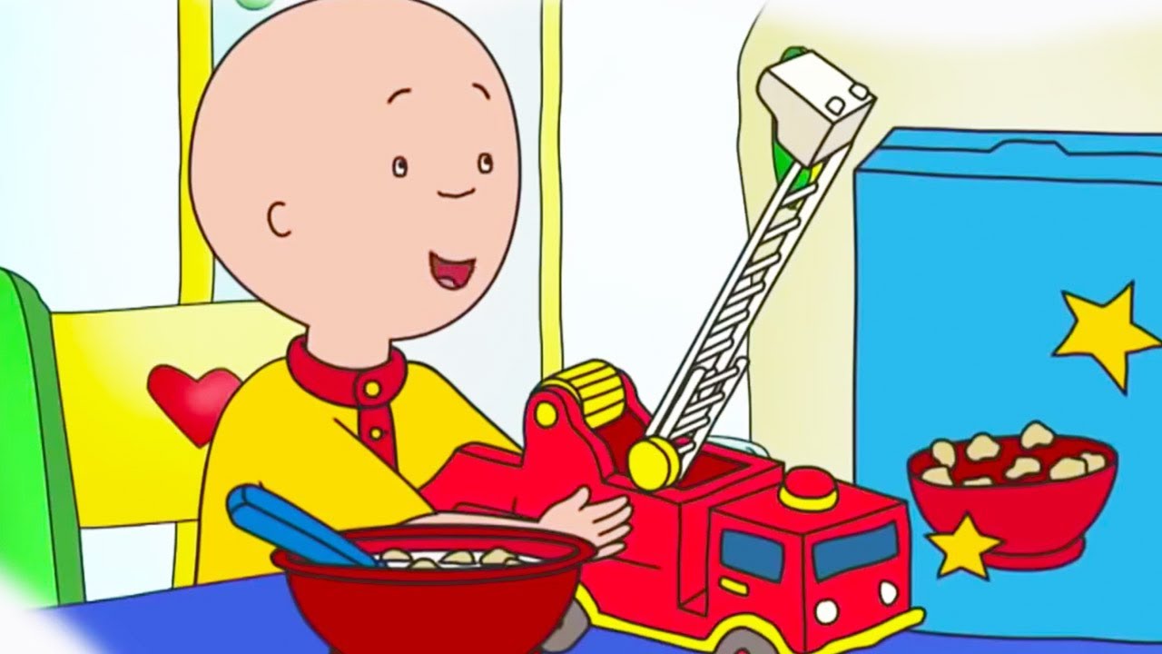 Caillou en Español - Juegos de comida | Dibujos Animados Capítulos Completos