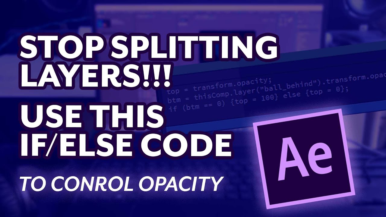 Use This Expression Instead of Splitting Layers - Intermediate After Effects Tutorial
