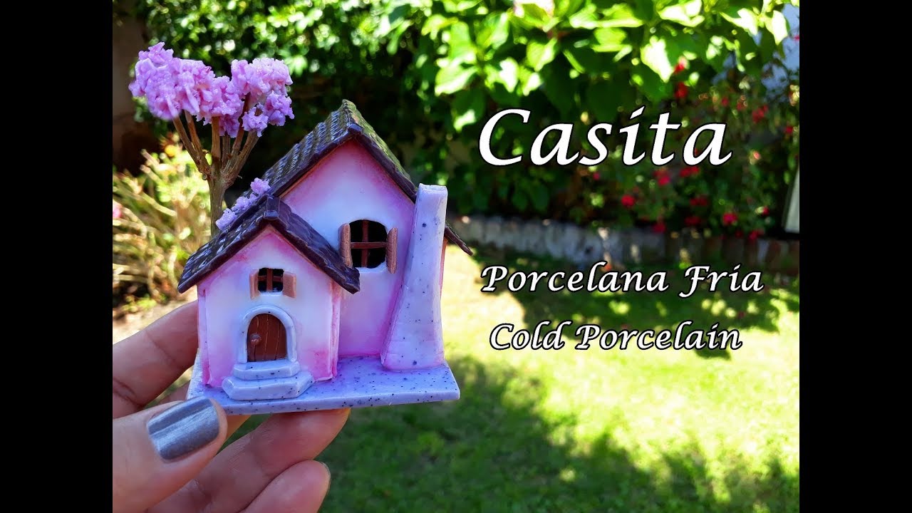 Casita en Porcelana Fria