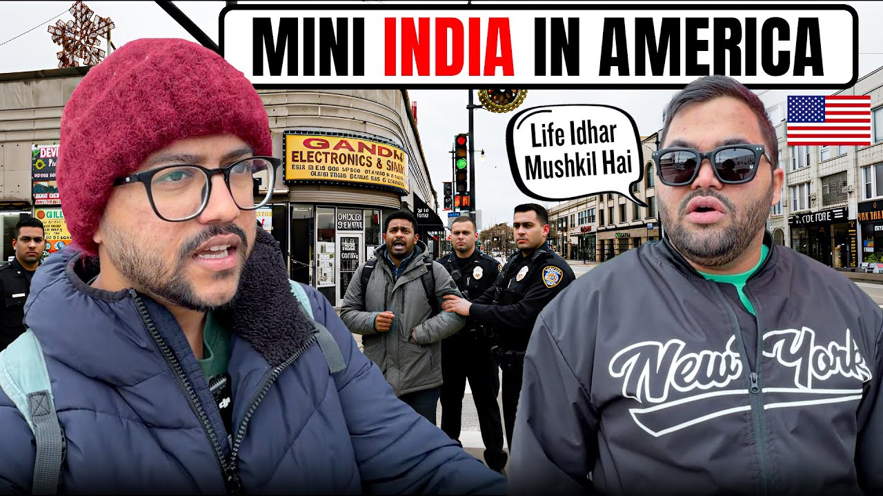 Life of Indians in America | Inside Chicago’s Mini India 🇺🇸