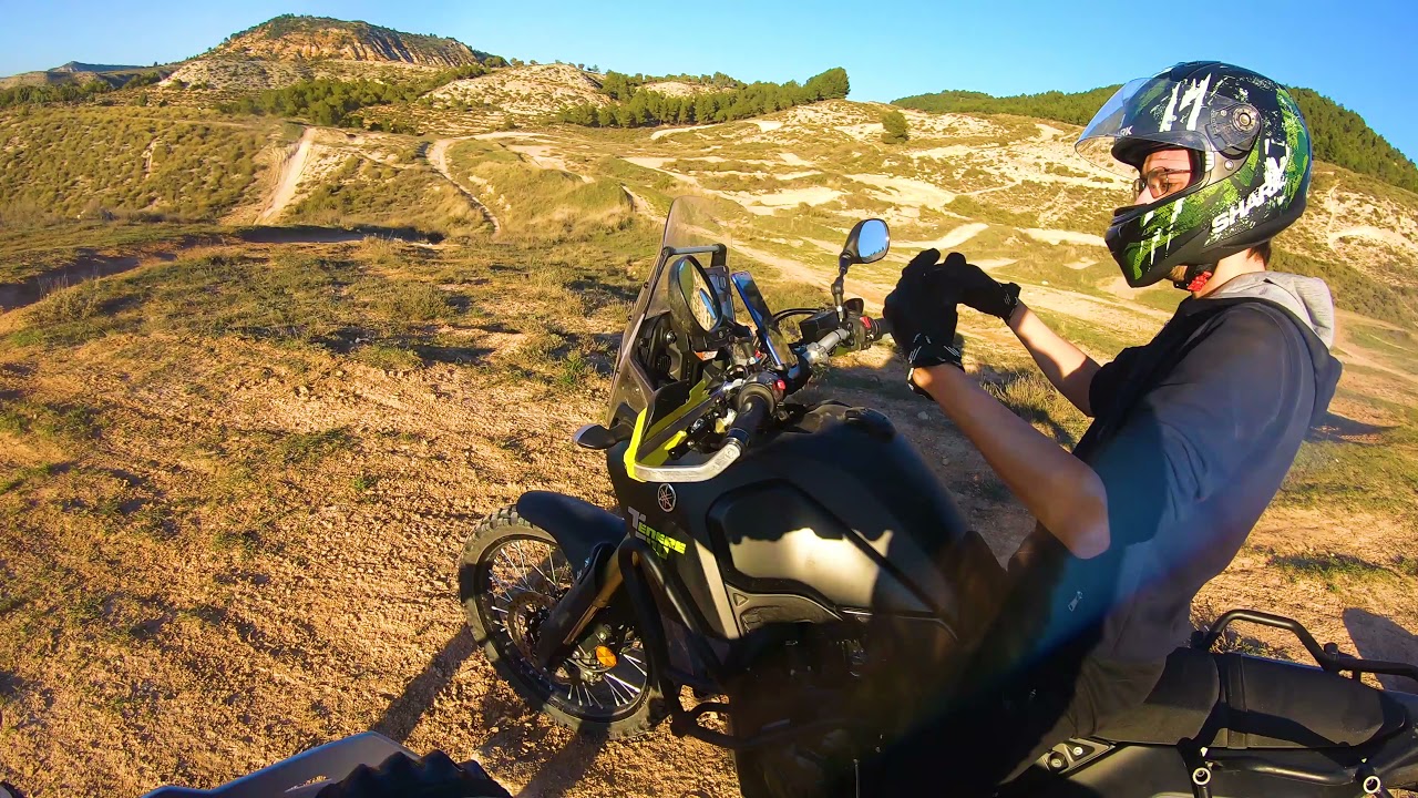 Visita al Circuito de enduro de Armuña de Tajuña
