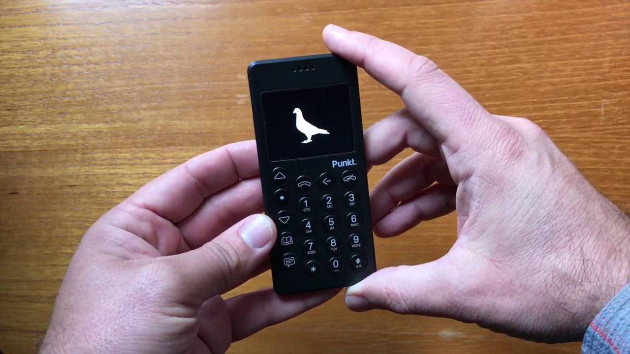 A quick look at the Punkt MP01 Mobile Phone