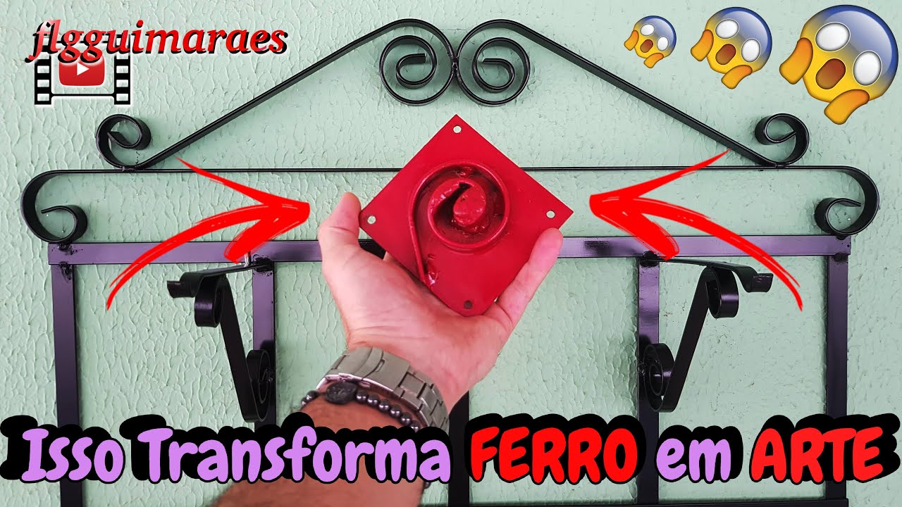 Ferramenta incrível para transformar FERRO em ARTE!!!