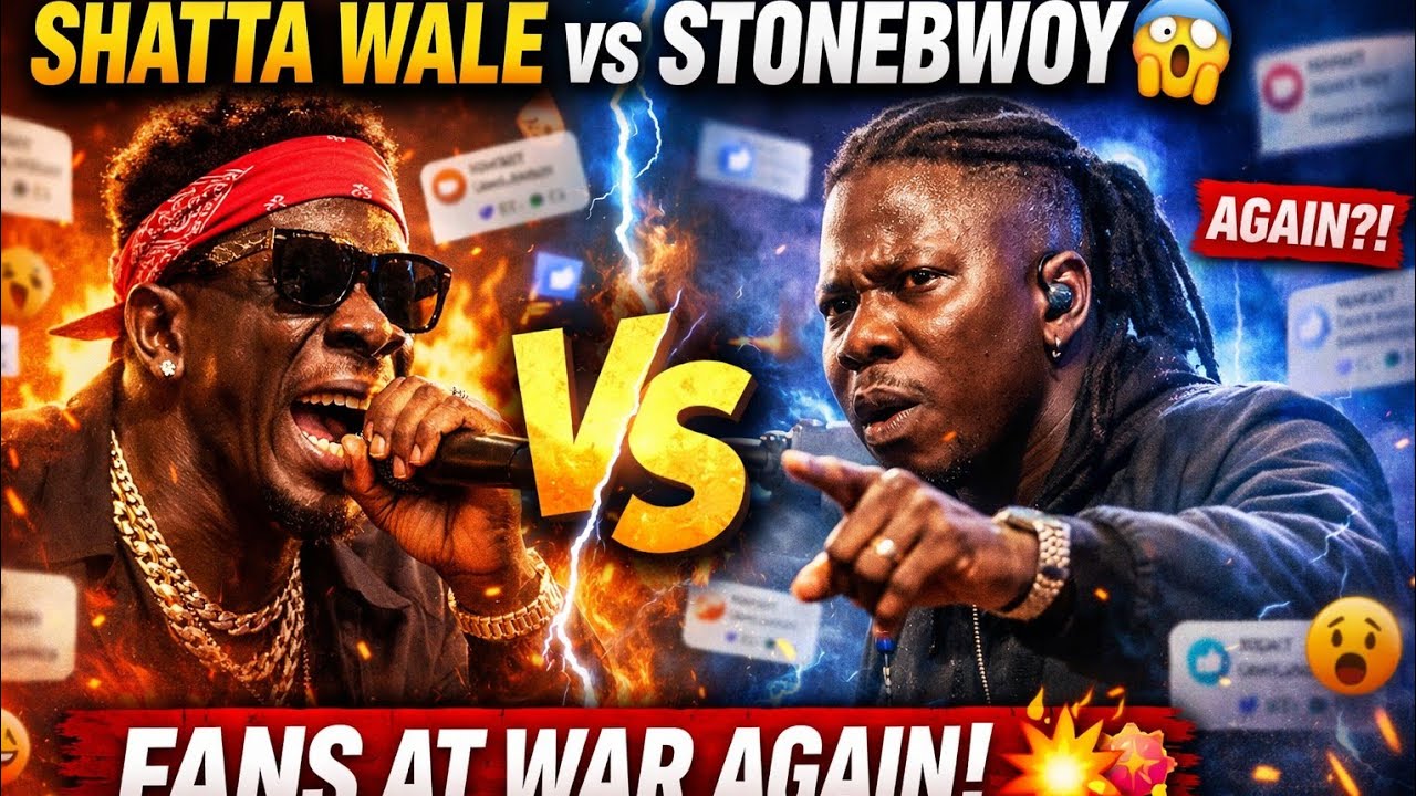 Did stone bwoy fans just said this about Shatta 😱Shatta wale will never stand this low to do this