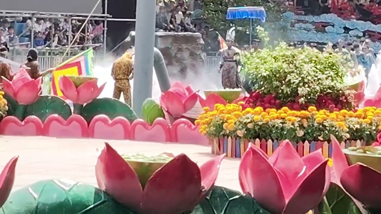 Hoạt cảnh Sơn Tinh - Thủy Tinh (mùng 4 tết 2026 KDL Suối Tiên)