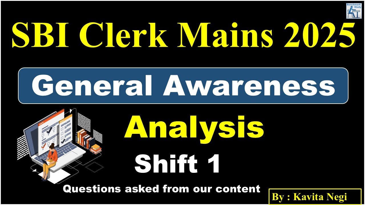 SBI Clerk  Mains 2025 | Analysis | Shift 1