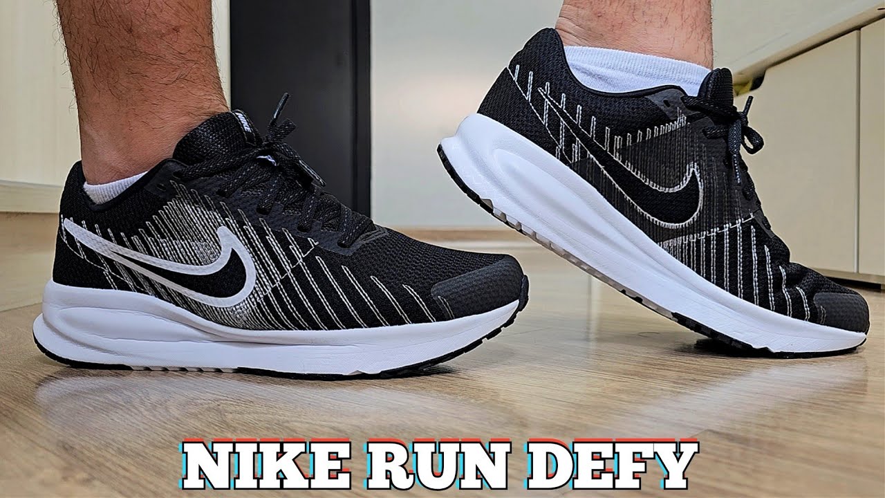 Review Do Tênis Nike Run Defy | Demonstração No Pé | On  Feet | Tênis Para Corrida