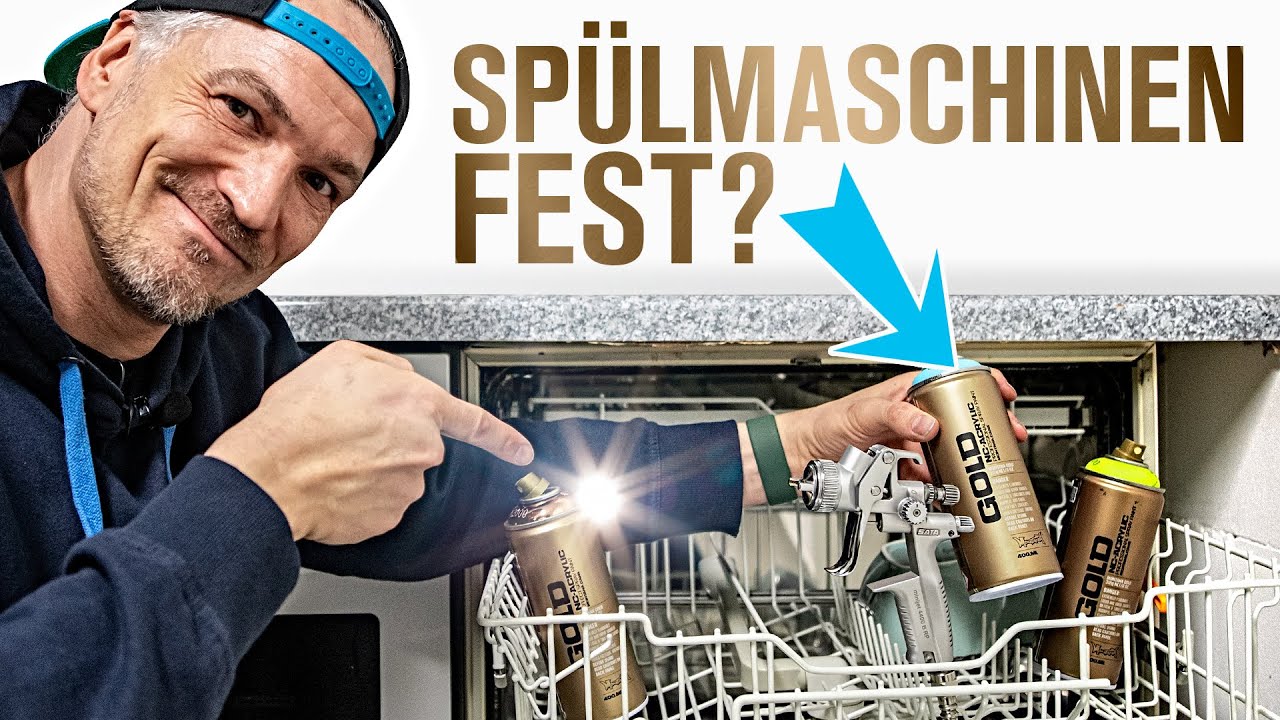 Spraydose im Geschirrspüler  | Lackiertipps vom Profi | Dannys SCHRAMMWERK