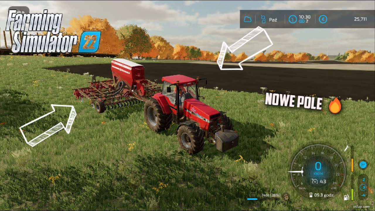 SIewy na nowym polu oraz nowy budynek na gospie 🌱🕌 SINGLE MILIONER 🔥 #farmingsimulator22 #farming