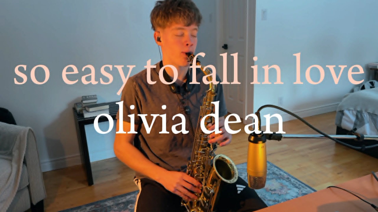 so easy to fall in love by olivia dean (saxophone cover)