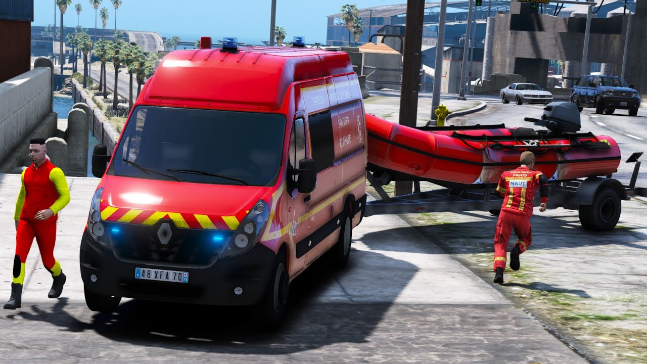[GTA 5] 24H AVEC LES PLONGUEURS DES POMPIERS DE PARIS #70