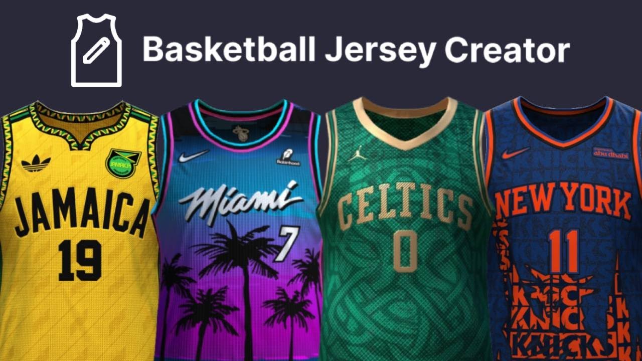 Basketball Jersey Creator | The Ultimate Jersey-Designing Tool