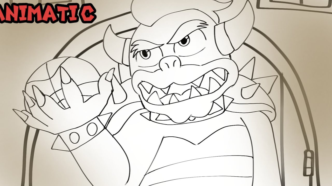 Mario Movie Animatic- Kidnapping Bowser (Jack black as Bowser)
