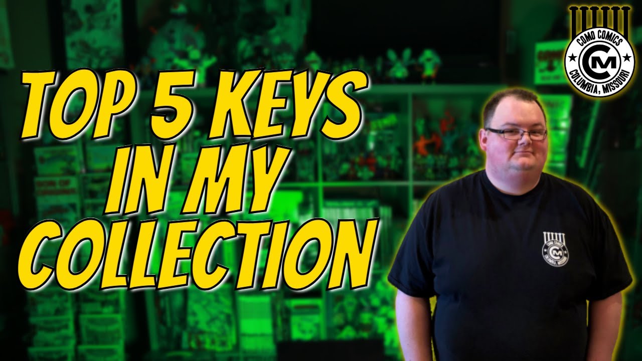 Вот мои любимые комиксы из моей коллекции &mdash; Топ-5 комиксов Key из моей коллекции 2023 года