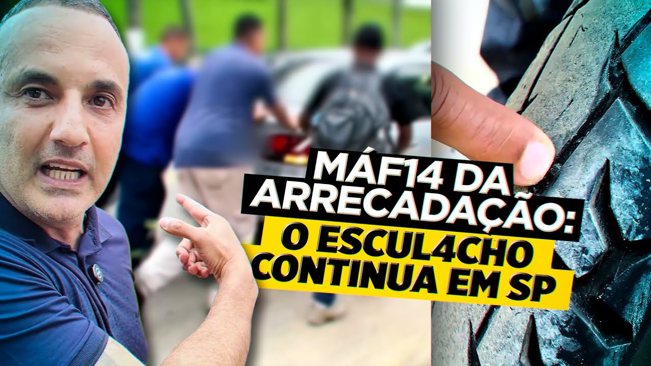 FLAGRAMOS O DESCASO EM PÁTIO DO DETRAN DE GUARULHOS