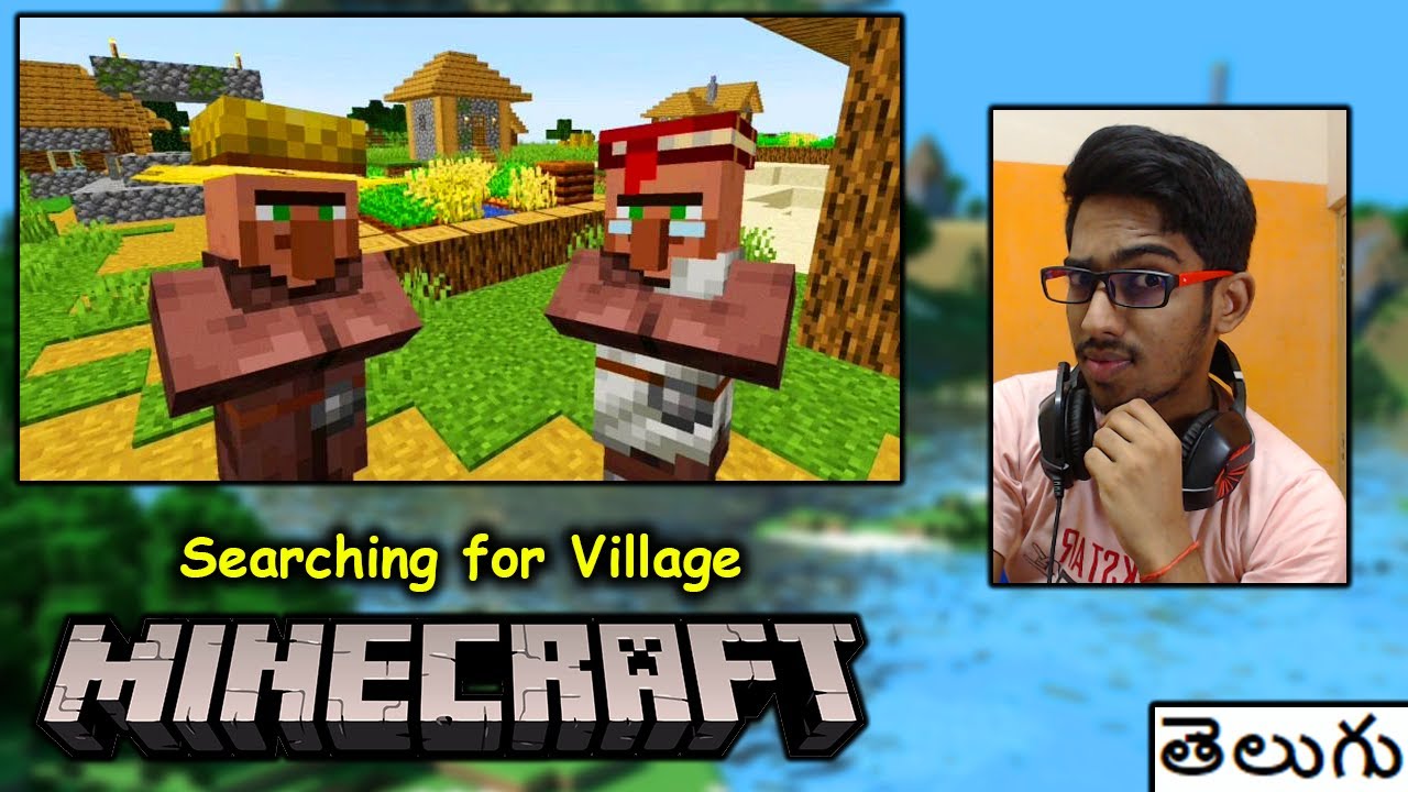 Searching for a Village in Minecraft | CoolSandBoy | Telugu