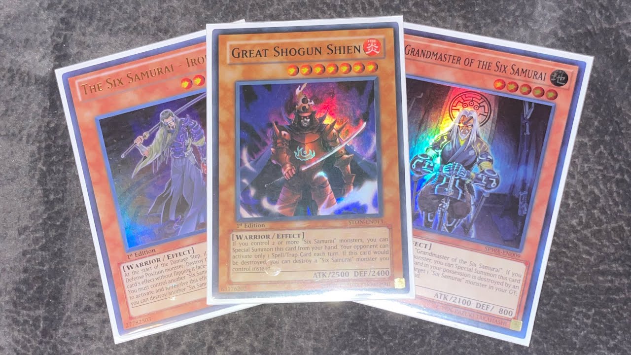 Yugioh Six Samurai Deck Profile For Troop Dupe/June 2007 Format